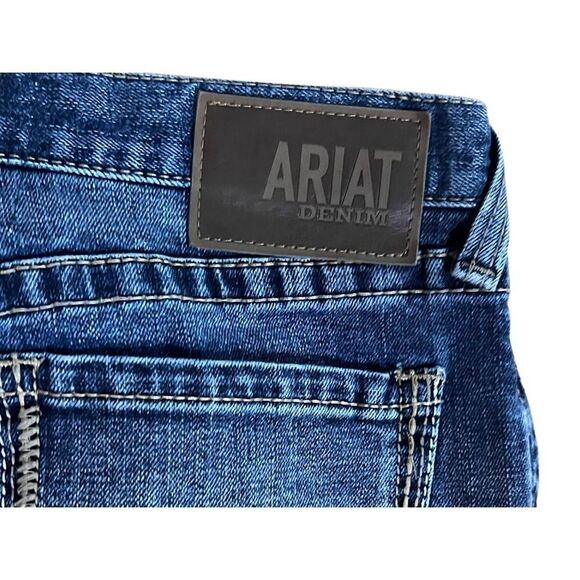 Ariat Denim M1 Vintage Paul Straight Leg Blue Jeans Men size 33/32 - Picture 12 of 12